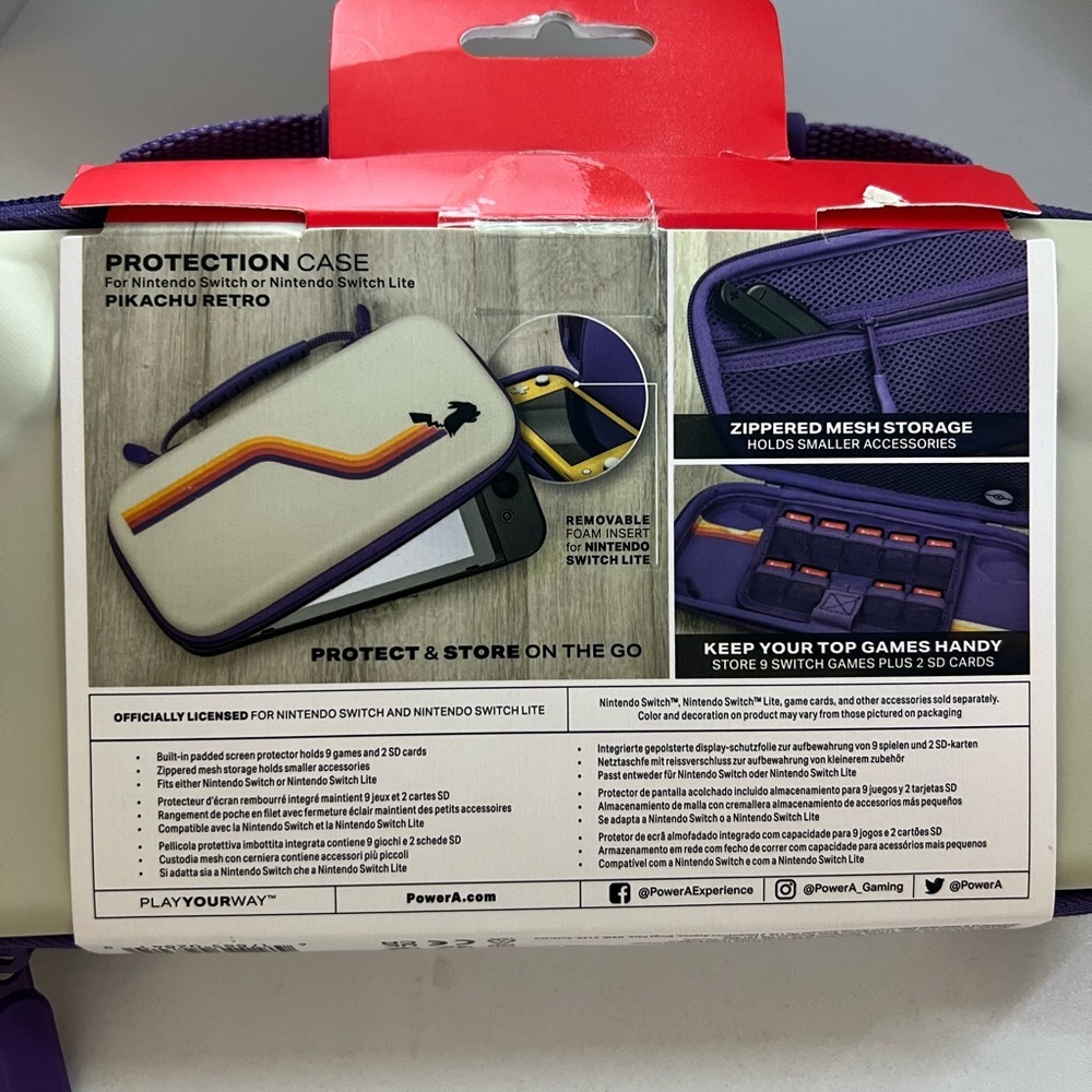 PowerA Protection Case for the Nintendo Switch or Nintendo Switch Lite - Picture 9 of 12